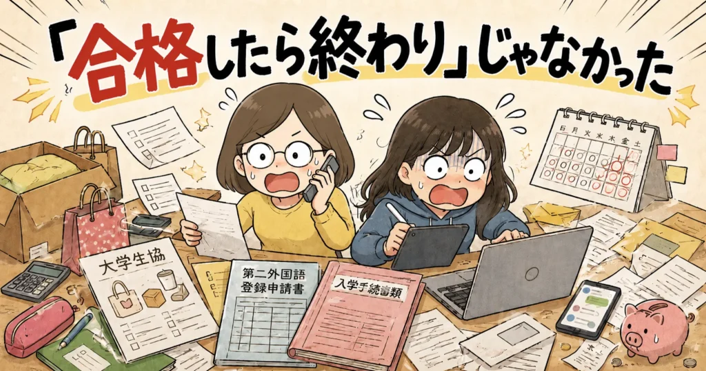 「合格したら終わり」じゃなかった。東大合格後、母娘で走り回った入学準備の3週間